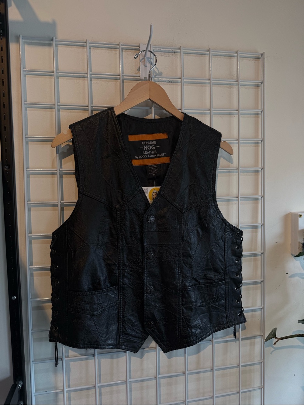 Genuine Leather Vintage Vest 🤠